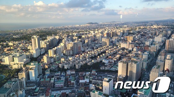 제주 도심 전경© News1 고동명 기자