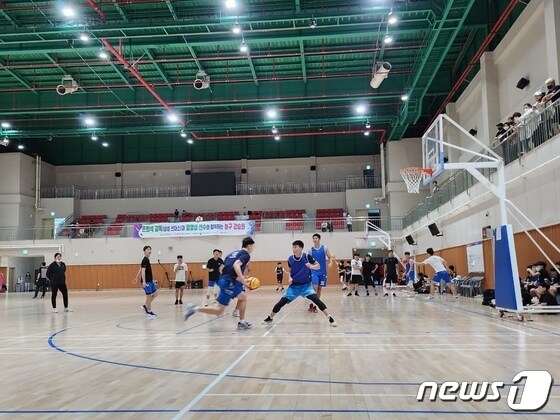 2022 청소년스포츠한마당 대전 농구 3&3 대회 모습(개전시체육회 제공)/뉴스1