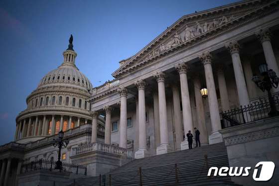 미국 상원 의회 전경 2021.08.11 © AFP=뉴스1 © News1 정윤미 기자