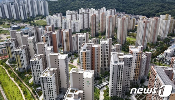 대전시내 아파트 단지모습. 2022.9.1/뉴스1 © News1 김기태 기자