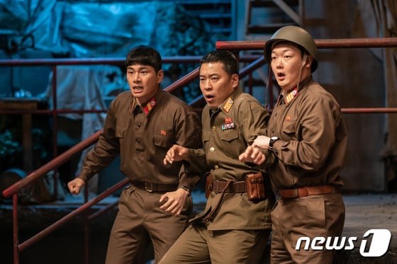 영화 육사오(6/45) 스틸컷. 북한의 병사들.   
