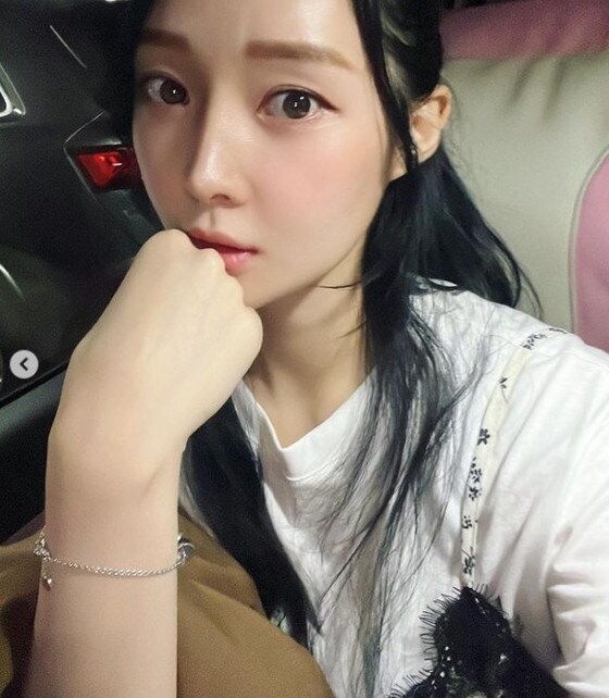 한아름, 아들 뇌수막염 투병 고백 