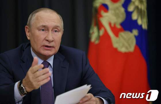 블라디미르 푸틴 러시아 대통령 © AFP=뉴스1 © News1 우동명 기자