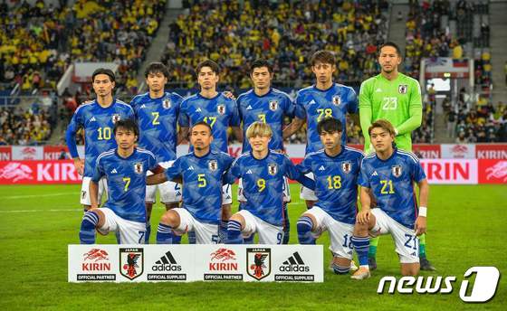 일본 축구대표팀© AFP=뉴스1