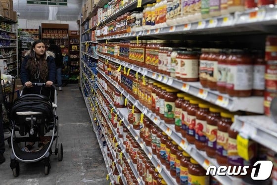 미국의 한 식료품 매장 © AFP=뉴스1