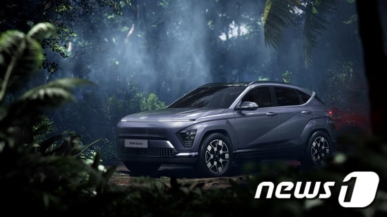 현대자동차가 지난 18일 소형 SUV '디 올 뉴 코나'를 세계 최초 공개했다. (현대차 제공) 2023.1.18/뉴스1