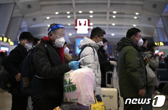 중국인 여행객들 <자료사진> © AFP=뉴스1