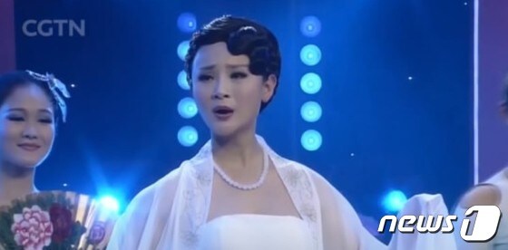 중국의 유명 경극 배우 추란란.(CGTN 방송 화면 갈무리)