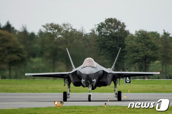  F-35 전투기. 2023.10.1. © 로이터=뉴스1 © News1 김성식 기자