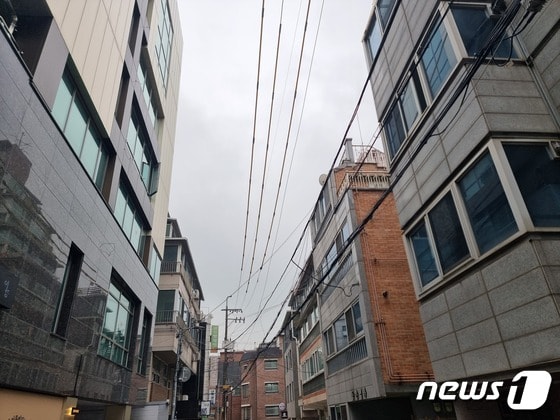 서울 강남구 대치동에 있는 빌라촌 일대 모습. 2023.11.16/뉴스1 © News1 박기현 기자