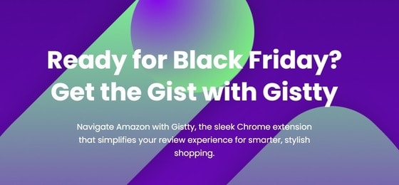 21일 SK텔레콤에 따르면 미국 실리콘밸리에 위치한 손자회사 글로벌 AI 플랫폼 코퍼레이션은 아마존 상품 후기를 요약해주는 '지스티'(Gistty)를 시범적으로 선보인다.(지스티 소개 웹사이트 화면 갈무리)