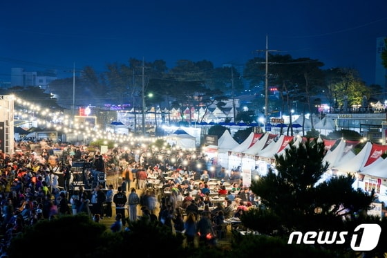  홍성군 '2023 글로벌 바베큐 페스티벌' 모습. (홍성군 제공) / 뉴스1