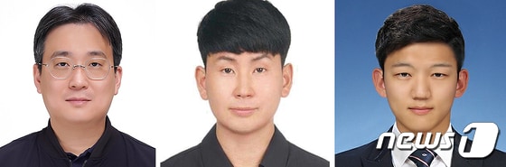 오창명 교수, 박지환 박사, 김유민 석박사통합과정생(왼쪽부터) (지스트 제공)/뉴스1 