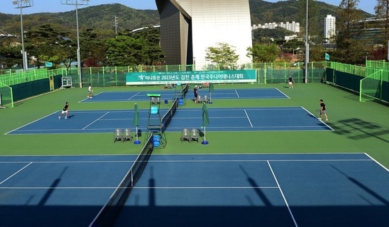 2023년도 국내 테니스대회가 '하나증권 2023년도 김천 춘계 전국주니어테니스대회'로 시작된다.(대한테니스협회 제공)
