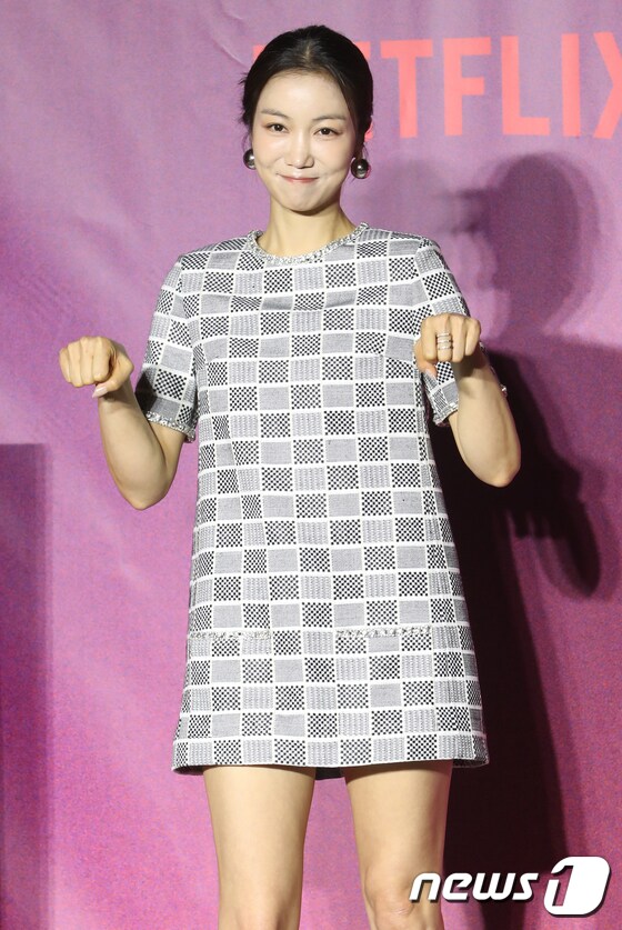 배우 김옥빈이 악녀 이미지를 벗고 '로코퀸'으로 돌아왔다. © News1 권현진 기자