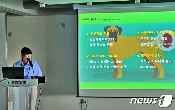 2월 24일 서울 동작구 유한양행에서는 수의대생 교육프로그램 '브이캠프'가 진행됐다.(벳아너스 제공) © 뉴스1