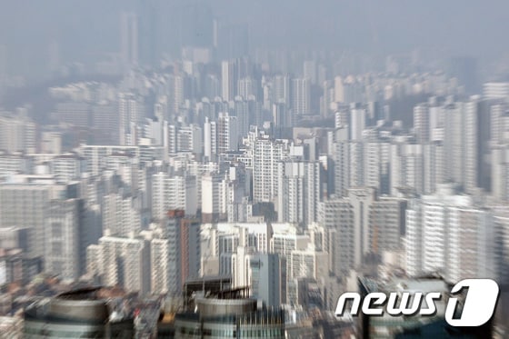 서울 시내 아파트 단지의 모습. 2023.3.19/뉴스1 © News1 조태형 기자