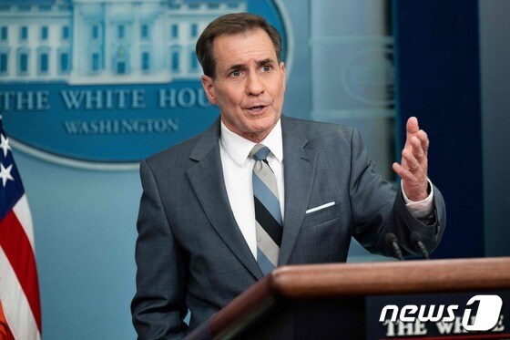 존 커비 백악관 NSC 전략소통조정관. © AFP=뉴스1 © News1 우동명 기자