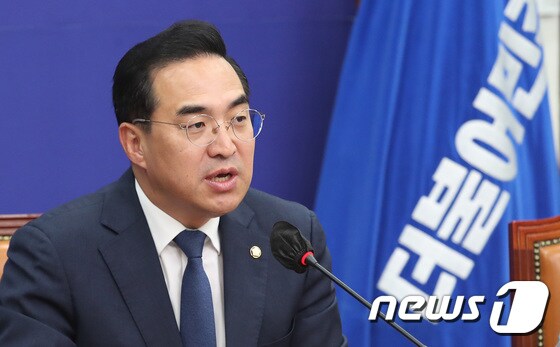 박홍근 더불어민주당 의원. 2023.4.28/뉴스1 © News1 임세영 기자