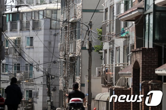 서울 강서구의 한 빌라 밀집지역. 2023.5.3/뉴스1 © News1 이승배 기자