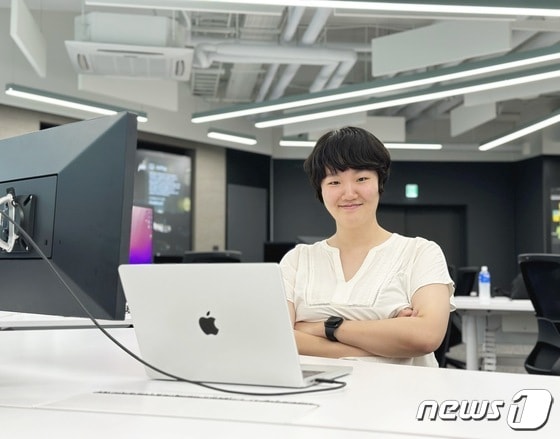  애플 스위프트 학생 공모전 우승자인 iOS 개발자 김세이 씨 (애플 제공)