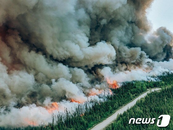 캐나다 산불. 2023.6.30 © AFP=뉴스1