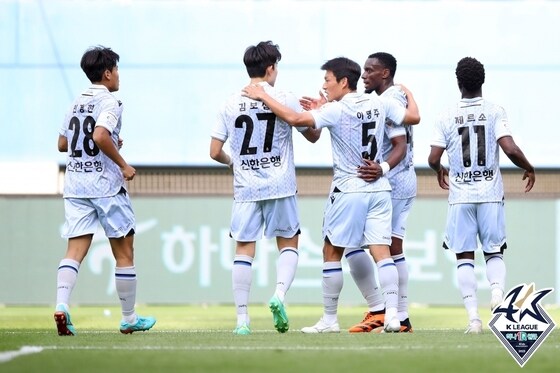 인천이 대전을 3-1로 이겼다.(한국프로축구연맹 제공) 