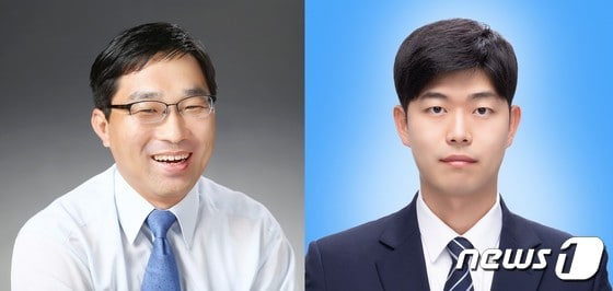 박찬호 지스트 에너지융합대학원 교수(왼쪽)와 백채경 한국과학기술연구원 박사 (지스트 제공)/뉴스1 