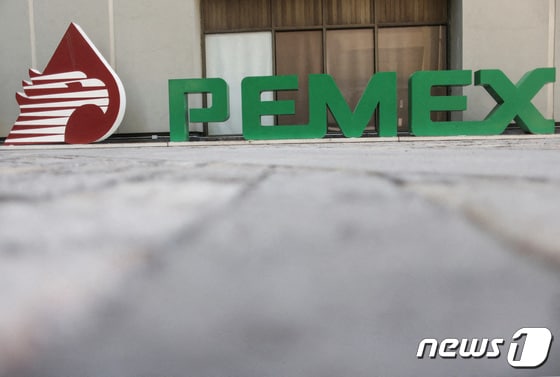 멕시코 국영 석유회사 페멕스의 로고. 2023.07.07/ © 로이터=뉴스1 © News1 권진영 기자