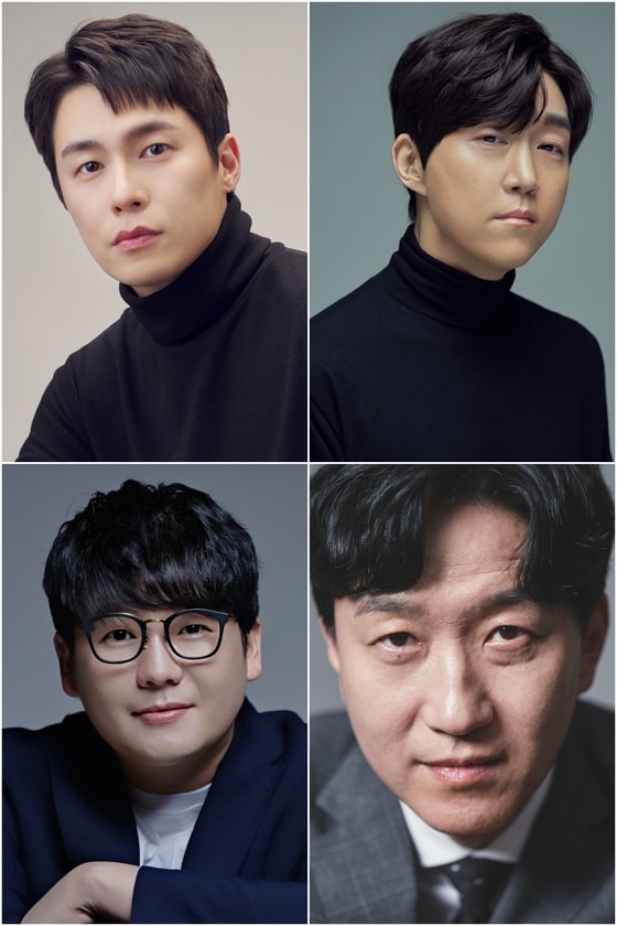 (왼쪽 위부터 시계방향으로) 이재원, 최성원, 윤세웅, 김강현