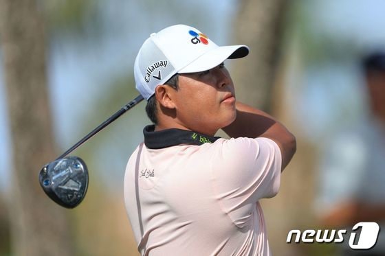 7년만에 플레이어스 챔피언십 우승을 노리는 김시우(29·CJ). © AFP=뉴스1