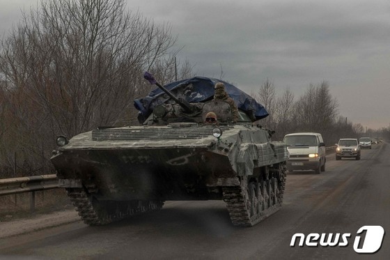 러시아와 전쟁 중인 우크라이나 군. © AFP=뉴스1 © News1 우동명 기자