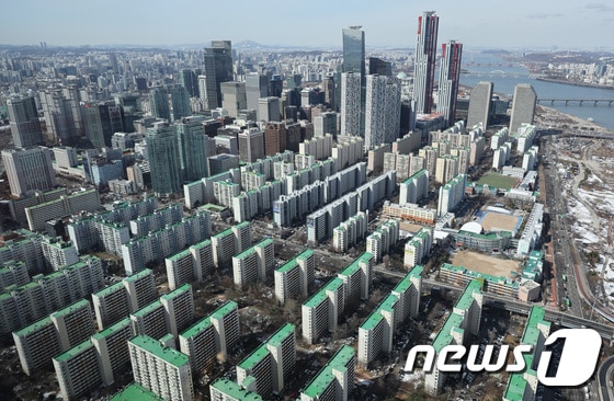 서울의 한 아파트 단지 모습. /뉴스1 © News1 박지혜 기자