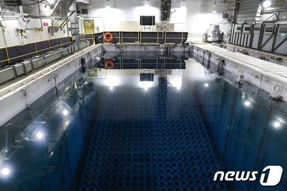 고리2호기 사용후핵연료저장소. (한수원 제공) © News1