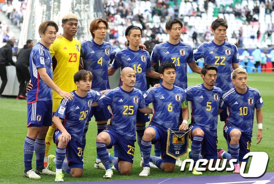 일본 축구대표팀. 2024.2.3/뉴스1 © News1 김성진 기자