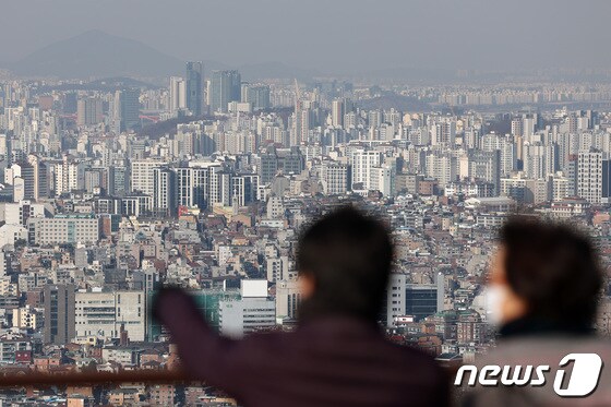 서울 아파트 단지들. 2024.3.10/뉴스1 © News1 신웅수 기자