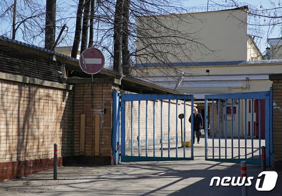러시아 레포르토보 구금 센터. 23.04.06 © 로이터=뉴스1 © News1 김예슬 기자