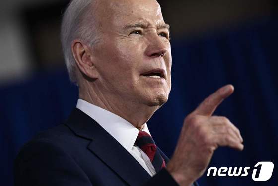 조 바이든 미국 대통령. 2024. 3. 14 © AFP=뉴스1 © News1 우동명 기자