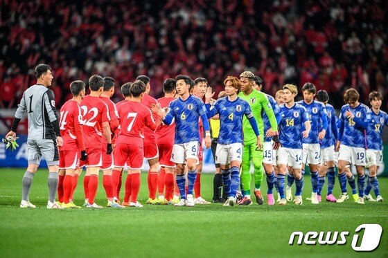 북한과 일본의 2026 북중미 월드컵 아시아지역 경기가 취소됐다. © AFP=뉴스1