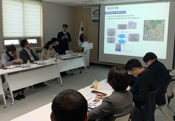 천안시는 28일 아산 경계지역 악취실태조사 연구용역 착수보고회를 개최했다. (천안시청 제공)