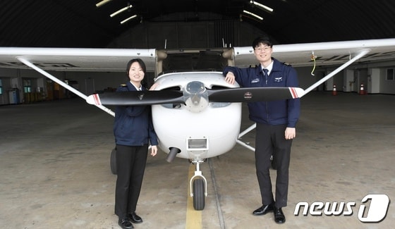 박단비 교관(왼쪽)과 신인호 교관 2024.03.11/뉴스1 © News1 금준혁 기자