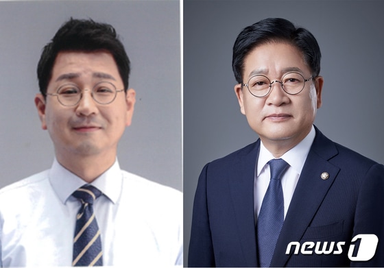 더불어민주당 김태선-국민의힘 권명호 후보.© News1 김지혜 기자