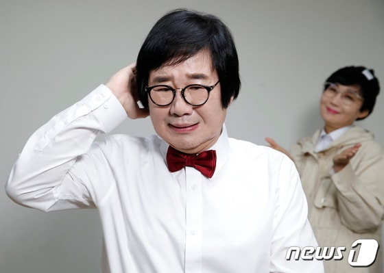 코미디언 최양락(왼쪽) 팽현숙 부부 / 뉴스1 © News1 권현진 기자