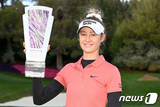 미국여자프로골프(LPGA) 4연속 우승을 차지한 넬리 코다. © AFP=뉴스1