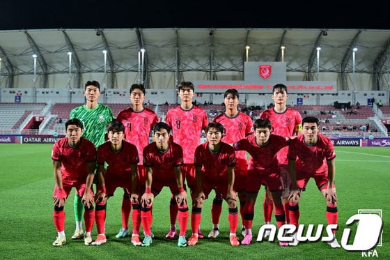 23세 이하(U23) 축구 대표팀 (축구협회 제공) 2024.4.17/뉴스1 © News1 신웅수 기자