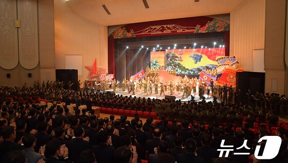 북한 국방성협주단, '빨치산 창건일' 맞아 음악공연 진행