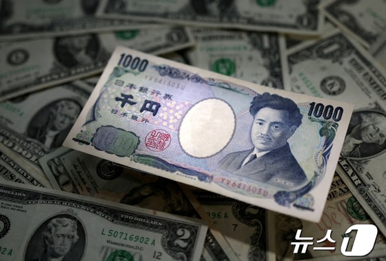 일본 엔과 미국 달러 © 로이터=뉴스1