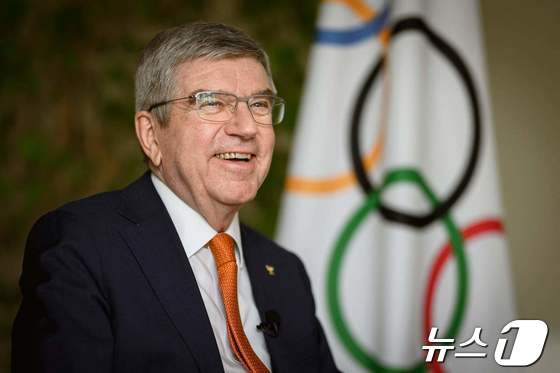 토마스 바흐 IOC 위원장 © AFP=뉴스1