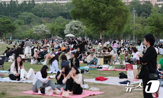 서울 서초구 반포한강공원. 2024.4.28/뉴스1 © News1 김성진 기자