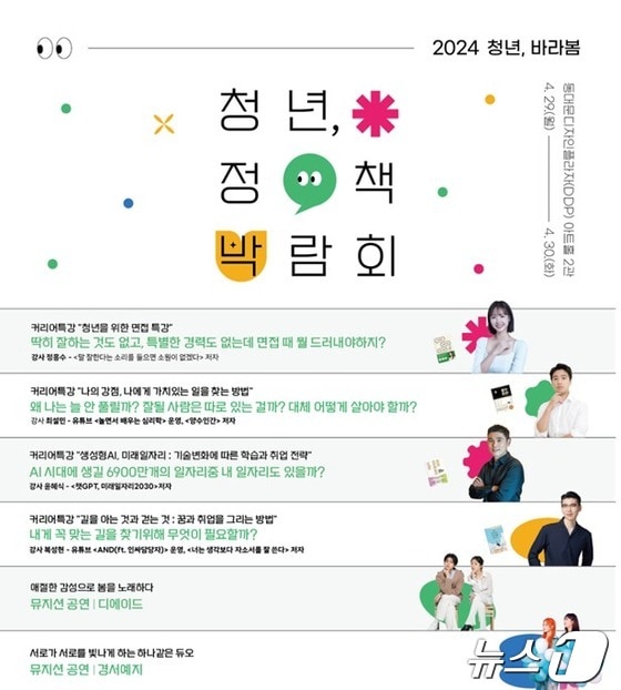  서울시, 청년 정책 박람회 '청년, 바라봄' 개최 (서울시 제공)